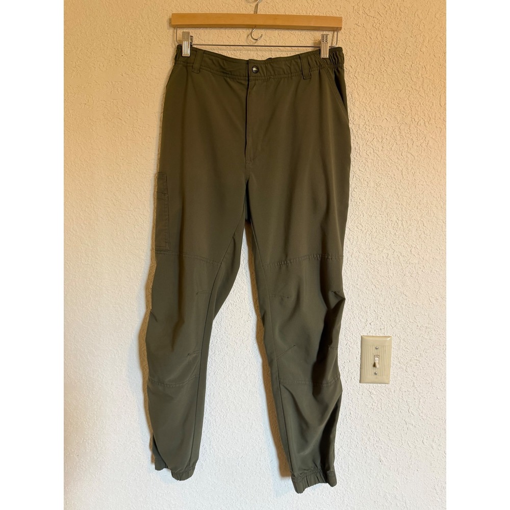 Carhartt Force Liberty Mens Olive Green Cargo Jogger Scrub Pants Medium